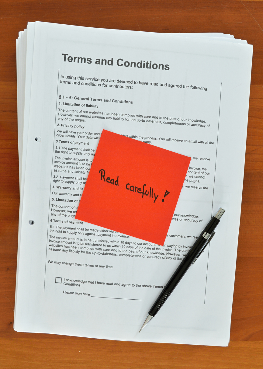 Terms and Conditions